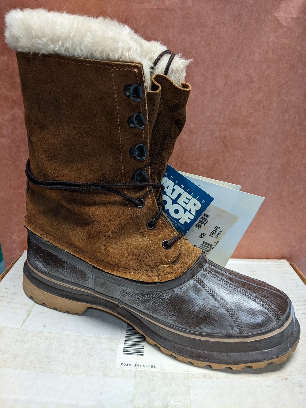 Vintage Kaufman Sorels Crusader Men's Boots - Brown - Size 8 - Used
